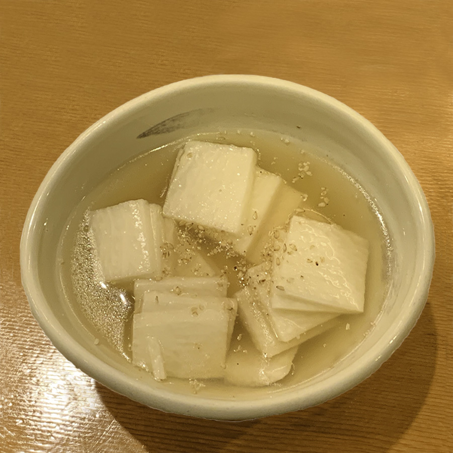 やまいも短冊